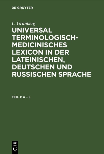 L. Grunberg - - L, E-bok