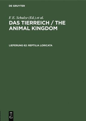 Franz Werner - Reptilia Loricata, Inbunden