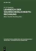 Lehrb�ch Der Wahrscheinlichkeitsrechnung