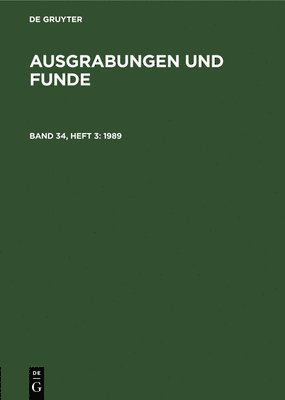 Degruyter - 1989, Inbunden