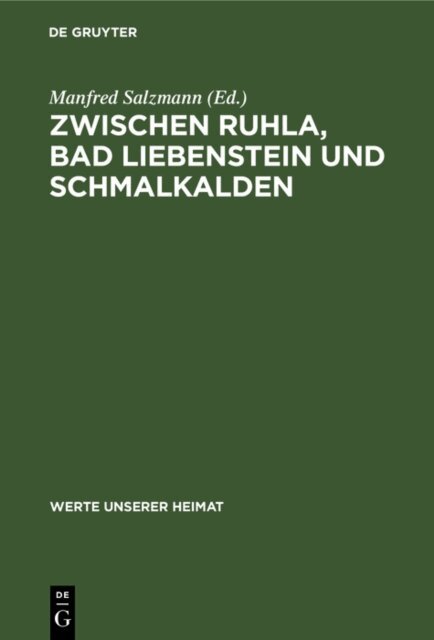 Manfred Salzmann - Zwischen Ruhla, Bad Liebenstein und Schmalkalden, E-bok