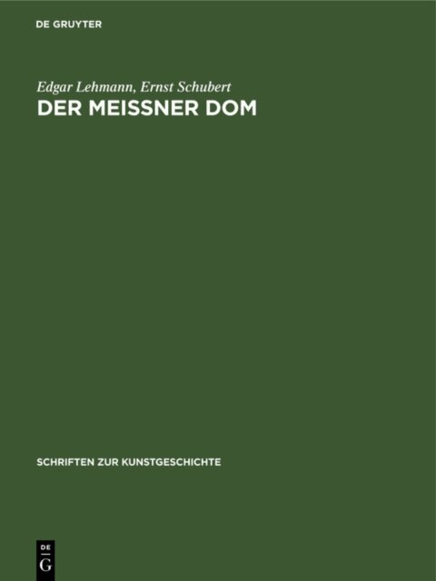 Ernst Schubert, Edgar Lehmann - Meiner Dom, E-bok