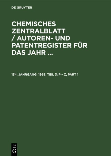 1963, Teil 3: P - Z, E-bok