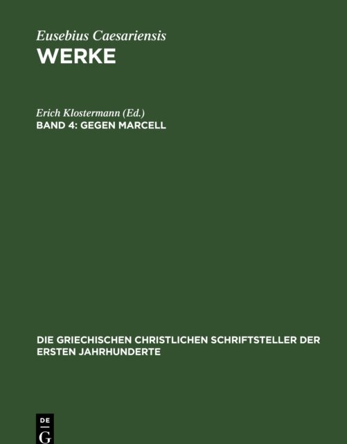 Gunther Christian Hansen, Erich Klostermann - Gegen Marcell, E-bok