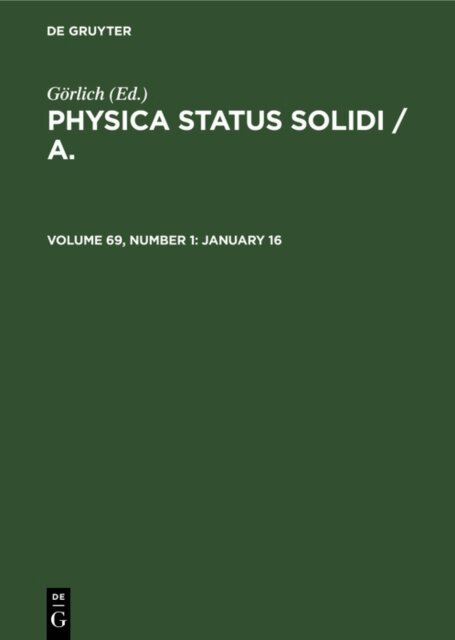 Gorlich - January 16, E-bok