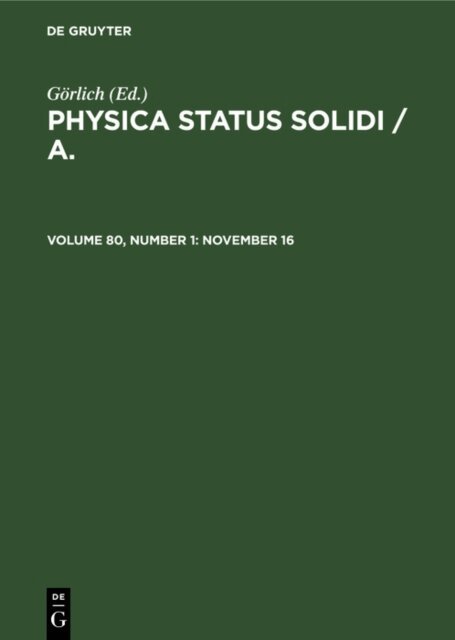 Gorlich - November 16, E-bok