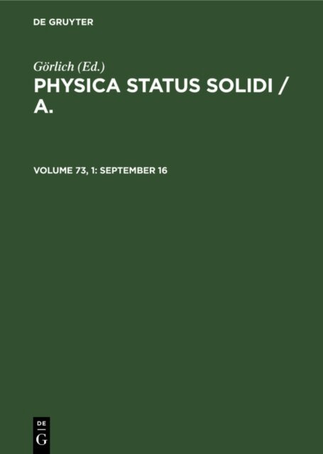Gorlich - September 16, E-bok
