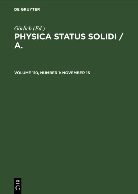 Gorlich - November 16, E-bok
