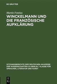 Winckelmann Und Die Franzsische Aufklrung