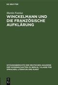 Winckelmann Und Die Franzsische Aufklrung