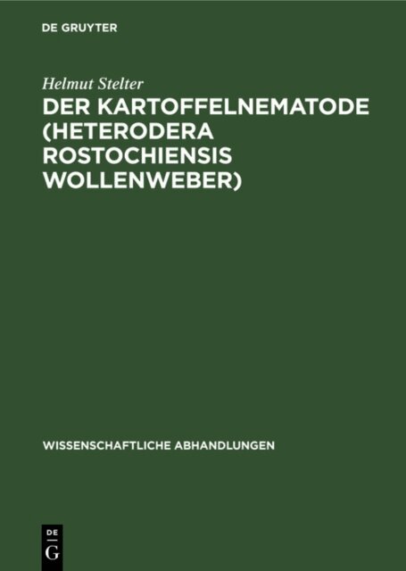 Helmut Stelter - Kartoffelnematode (Heterodera rostochiensis Wollenweber), E-bok