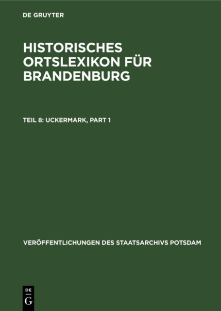 Lieselott Enders - Uckermark, E-bok