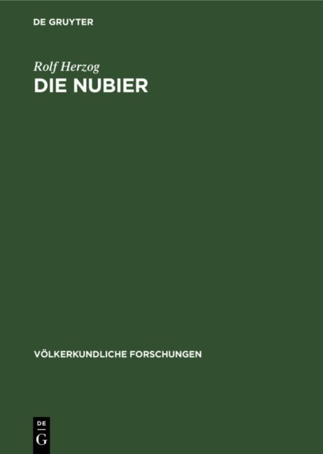 Rolf Herzog - Die Nubier, E-bok