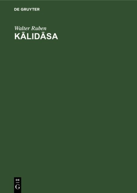 Walter Ruben - Kalidasa, E-bok