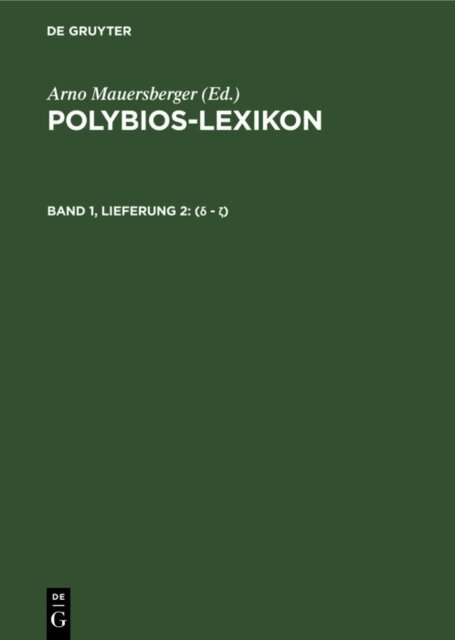 Arno Mauersberger - (delta - zeta), E-bok