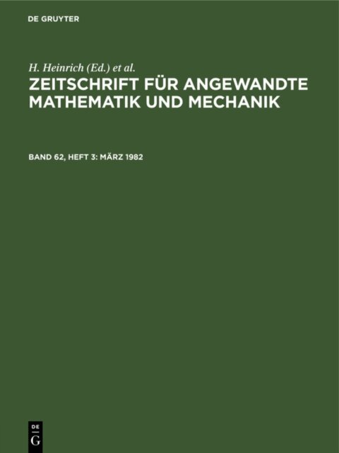 G. Schmid, H. Heinrich - Marz 1982, E-bok