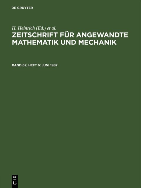 G. Schmid, H. Heinrich - Juni 1982, E-bok