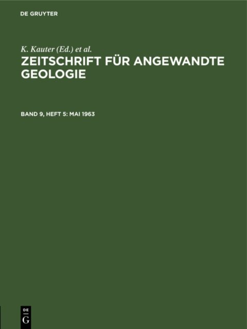 G. Tischendorf, F. Stammberger, K. Kauter - Mai 1963, E-bok