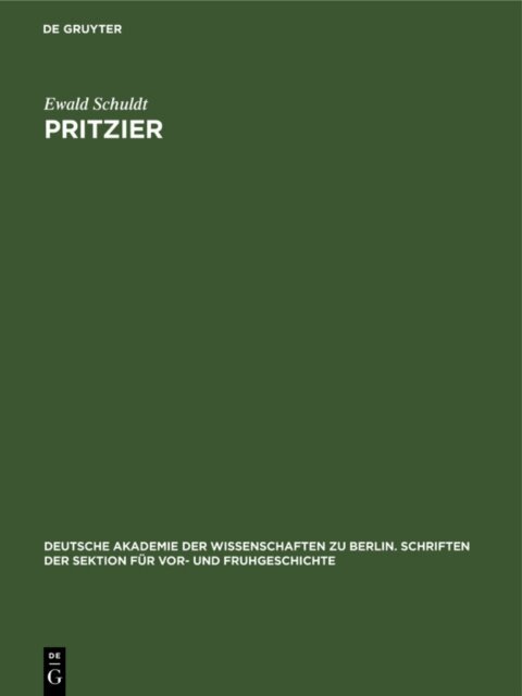 Ewald Schuldt - Pritzier, E-bok