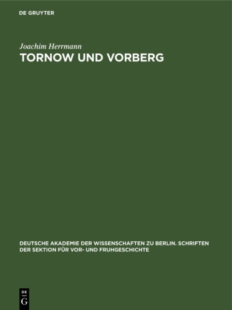 Joachim Herrmann - Tornow und Vorberg, E-bok