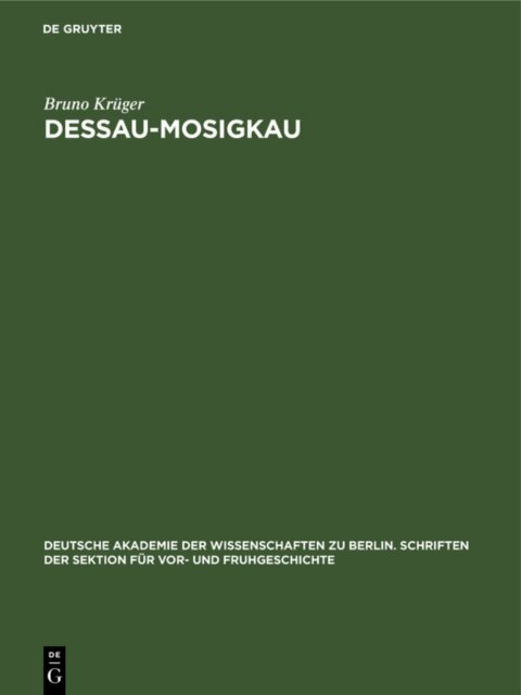 Bruno Kruger - Dessau-Mosigkau, E-bok