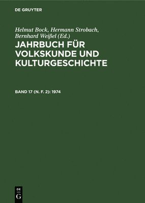 Hubert Feger, C F Graumann, Klaus Holzkamp, Martin Irle - 1974, Inbunden