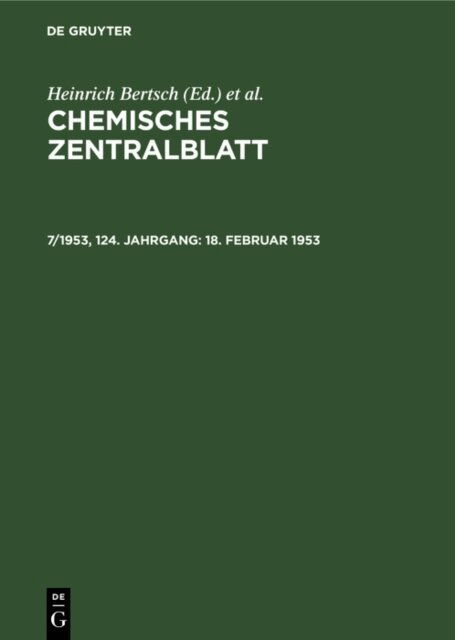 Maximilian Pflucke, Wilhelm Klemm, Heinrich Bertsch - 18. Februar 1953, E-bok