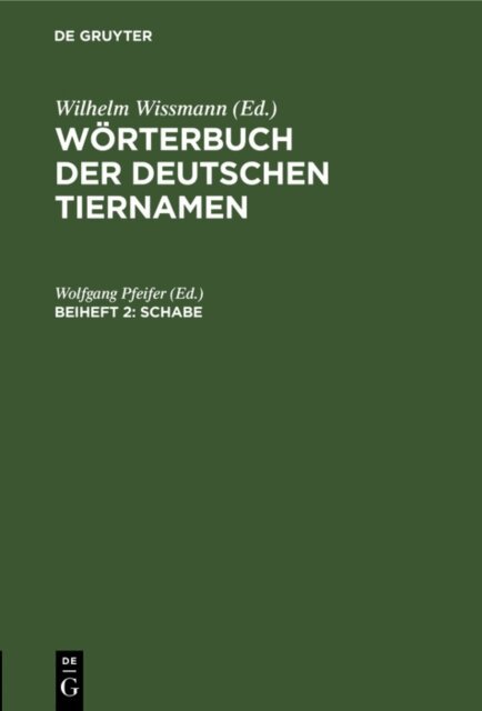 Wolfgang Pfeifer - Schabe, E-bok