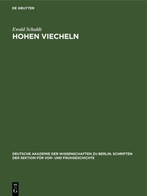 Ewald Schuldt - Hohen Viecheln, E-bok