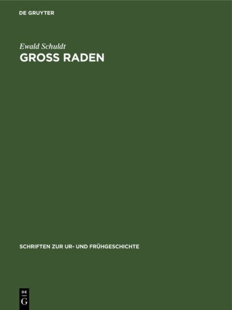 Ewald Schuldt - Gro Raden, E-bok