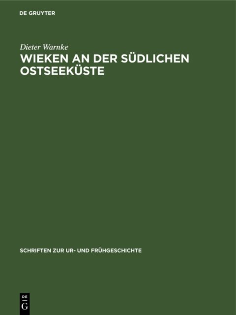Dieter Warnke - Wieken an der sudlichen Ostseekuste, E-bok