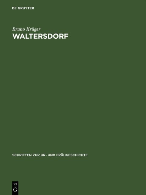 Bruno Kruger - Waltersdorf, E-bok