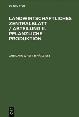 Degruyter - März 1963, Inbunden