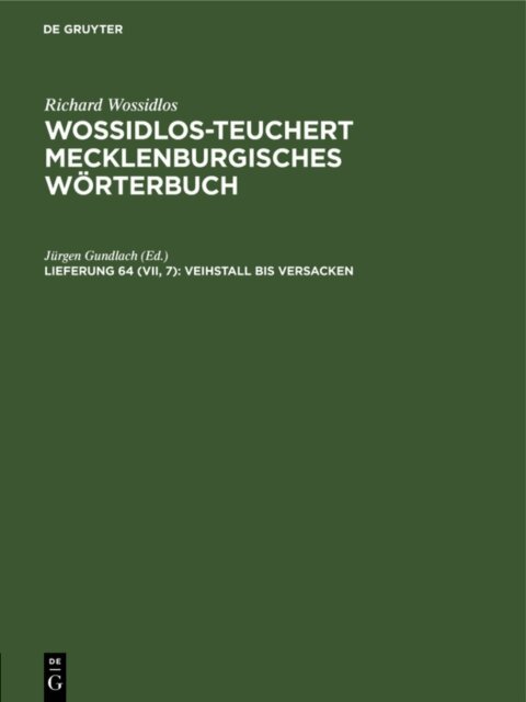 Jurgen Gundlach - Veihstall bis versacken, E-bok