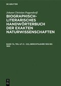 S - Z(i), Berichtsjahre 1932 Bis 1953
