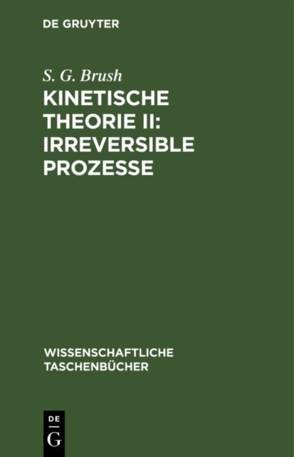 S. G. Brush - Kinetische Theorie II: Irreversible Prozesse, E-bok