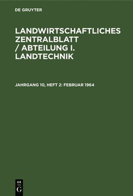 K Kauter, F Stammberger, G Tischendorf - Februar 1964, Inbunden