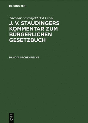 Sachenrecht, Inbunden