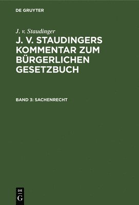 Sachenrecht, Inbunden