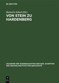 Von Stein Zu Hardenberg