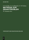 Beitr�ge Zum Granitproblem