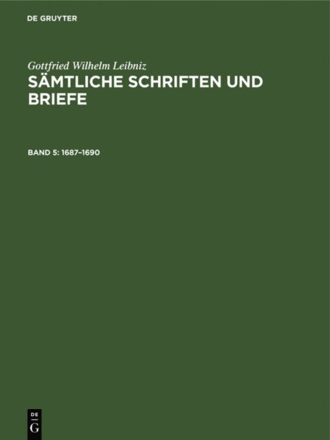 Erik Amburger, Kurt Muller - 1687–1690, E-bok