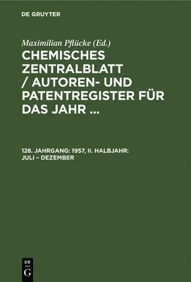 Maximilian Pflücke - 1957, II. Halbjahr: Juli - Dezember, Inbunden