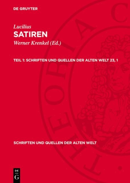 Lucilius, Werner Krenkel - Lucilius: Satiren. Teil 1, E-bok