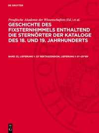 22h Rektaszension, Lieferung 1: 0m?25m59s