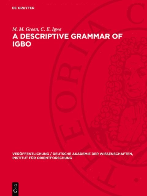 C. E. Igwe, M. M. Green - Descriptive Grammar of Igbo, E-bok