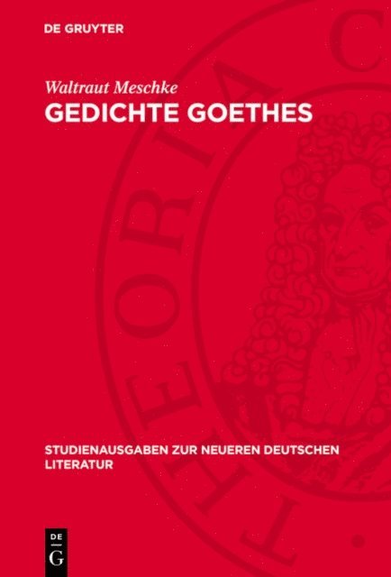 Waltraut Meschke - Gedichte Goethes, E-bok