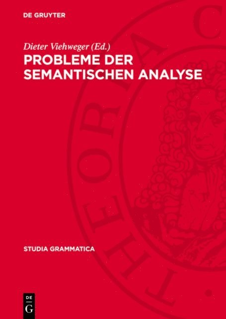 Dieter Viehweger - Probleme der semantischen Analyse, E-bok
