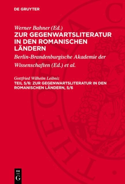 Werner Bahner - Zur Gegenwartsliteratur in den romanischen Ländern. Teil 5/6, E-bok