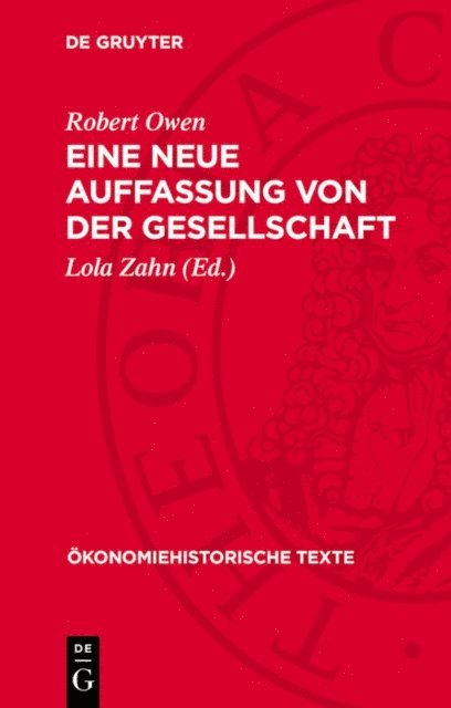 Robert Owen, Lola Zahn - Eine neue Auffassung von der Gesellschaft, E-bok
